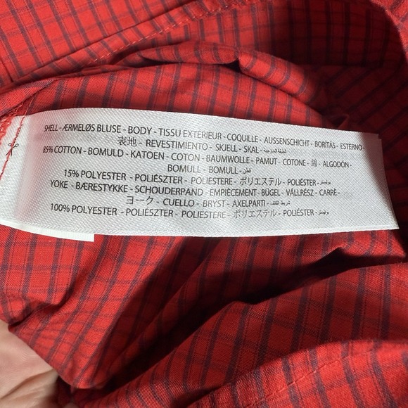 Ariat‎ Pro Series Shirt Men's XL Red Long Sleeve Button Up Rodeo Cowboy Western - Picture 4 of 7